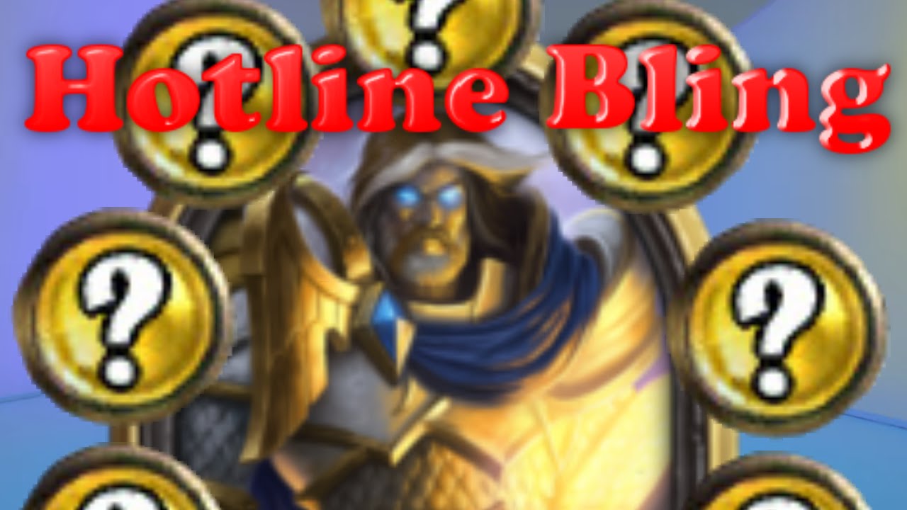 Drake Hotline Bling Secret Paladin