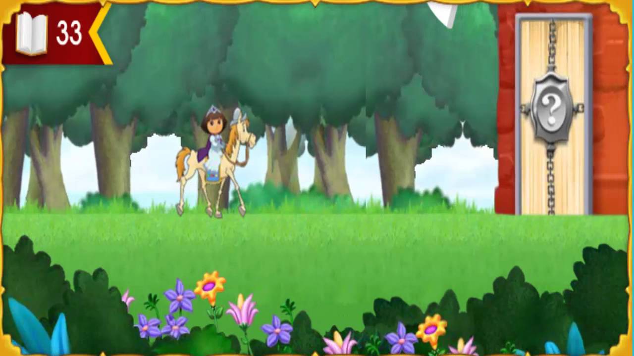 Dora the Explorer Game - Dora Royal Rescue - YouTube
