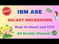 IBM ASE Salary Breakdown 2026 💰 Real In-Hand, CTC &amp; All Doubts Answered