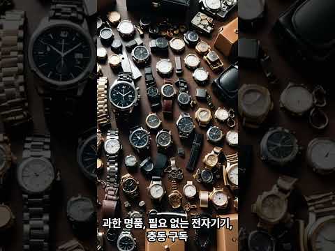 대박나는 선택 가장 빨리 후회하는 소비