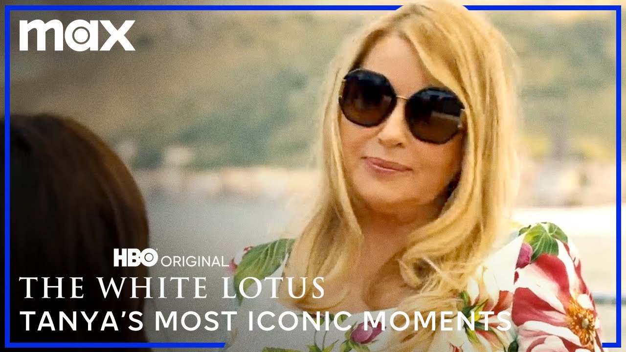 The White Lotus - Tanya lost her mind shooting scene 