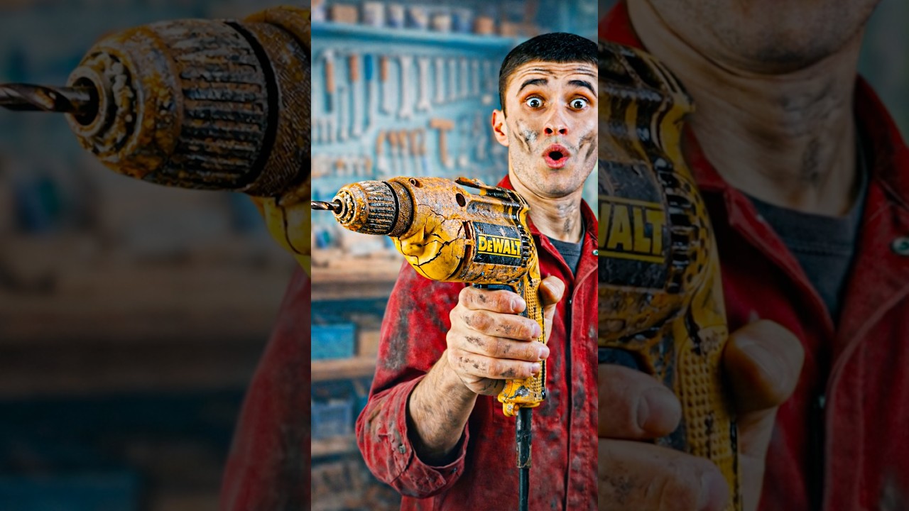 ВІДНОВИВ ДРИЛЬ DEWALT ІЗ 2000-Х! #відновлення #restoration #diy