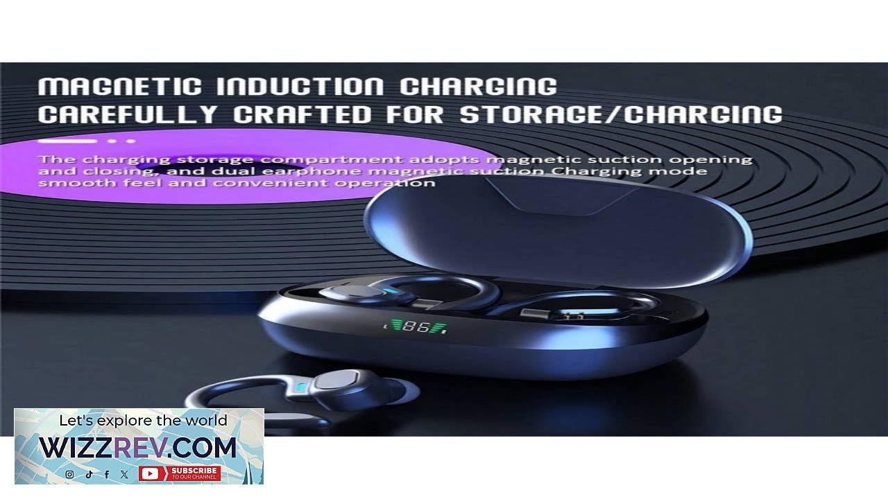 TWS Wireless Earbuds With Stereo Bass And Call Noise Cancellation For Running