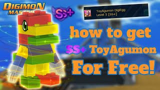 DMO how to get SS+ ToyAgumon Event FOR Free! - Digimon Masters Online NADMO