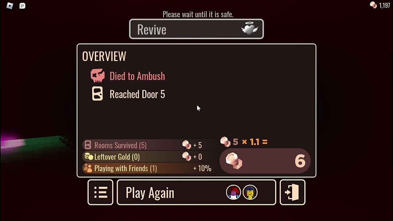 AMBUSH ON DOOR 5... WHAT??? Doors roblox YouTube