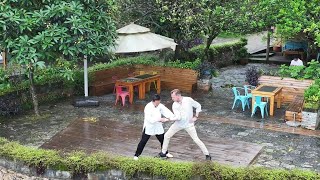 GLOBALink | Dutch tourist learns Tai Chi in S China&#39;s tourist county