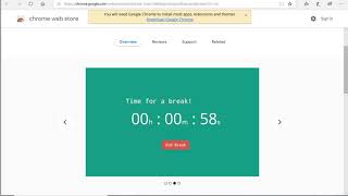 [FYI] Remind Yourself To Take Breaks At Work With Break Timer for Chrome (2025 updated) screenshot 3