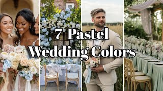 Pastel Wedding Color Palettes — How to Choose the Perfect Colors for Spring & Summer Weddings screenshot 3