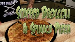 Pizza Stuffed Broccoli & Spinach | The Vegan Zombie