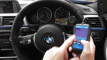 BMW F30 F31 F32 Check Engine Light Reset Turn Off p0101 p0113 iCarsoft i800