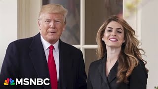 Hope Hicks Takes The Stand Describes The Meltdown After Access Hollywood Tape Leak