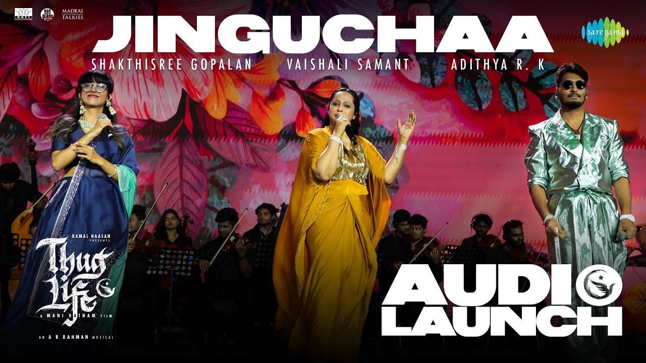 Jinguchaa - Live Performance | Thug Life | Kamal Haasan | Mani Ratnam | STR | AR Rahman