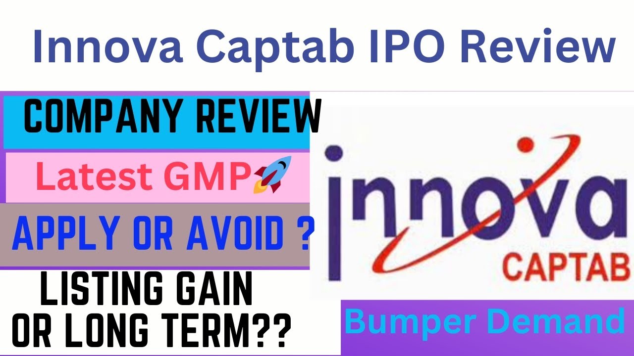 Innova captab ipo | Innova captab ipo review | Innova captab ipo gmp ...