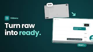 Information Turn Raw Screen Recordings into Polished Product Videos | Vidocu Guide
