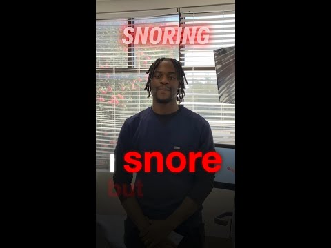 😴 Snoring but don’t have sleep apnea?
