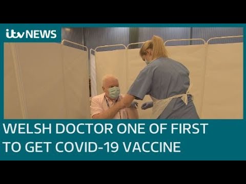 Cwmbran doctor among first to receive Covid-19 vaccination in Wales ITV News by ITV News