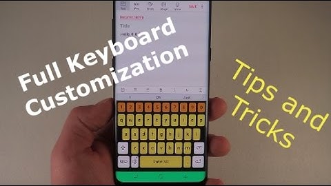 Amazing Keyboard Customizations | Galaxy S8/S8+