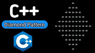 Print Diamond shape Pattern In C++ | devc++ | Diamond Star pattern in C++ | print diamond in c