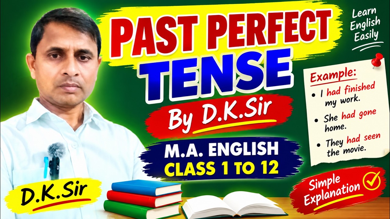 Past Perfect Definiton 7-PAST PERFECT TENSE - YouTube