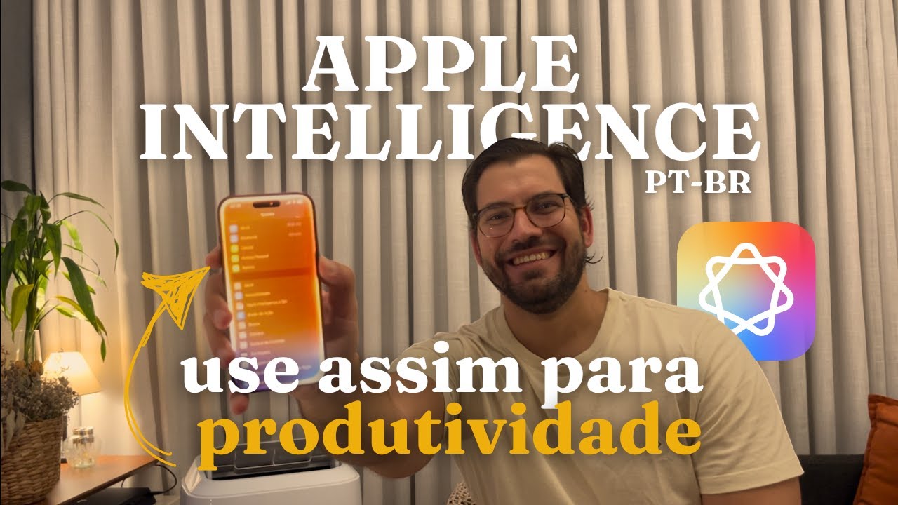 Apple Intelligence em português - 5 usos para produtividade!!