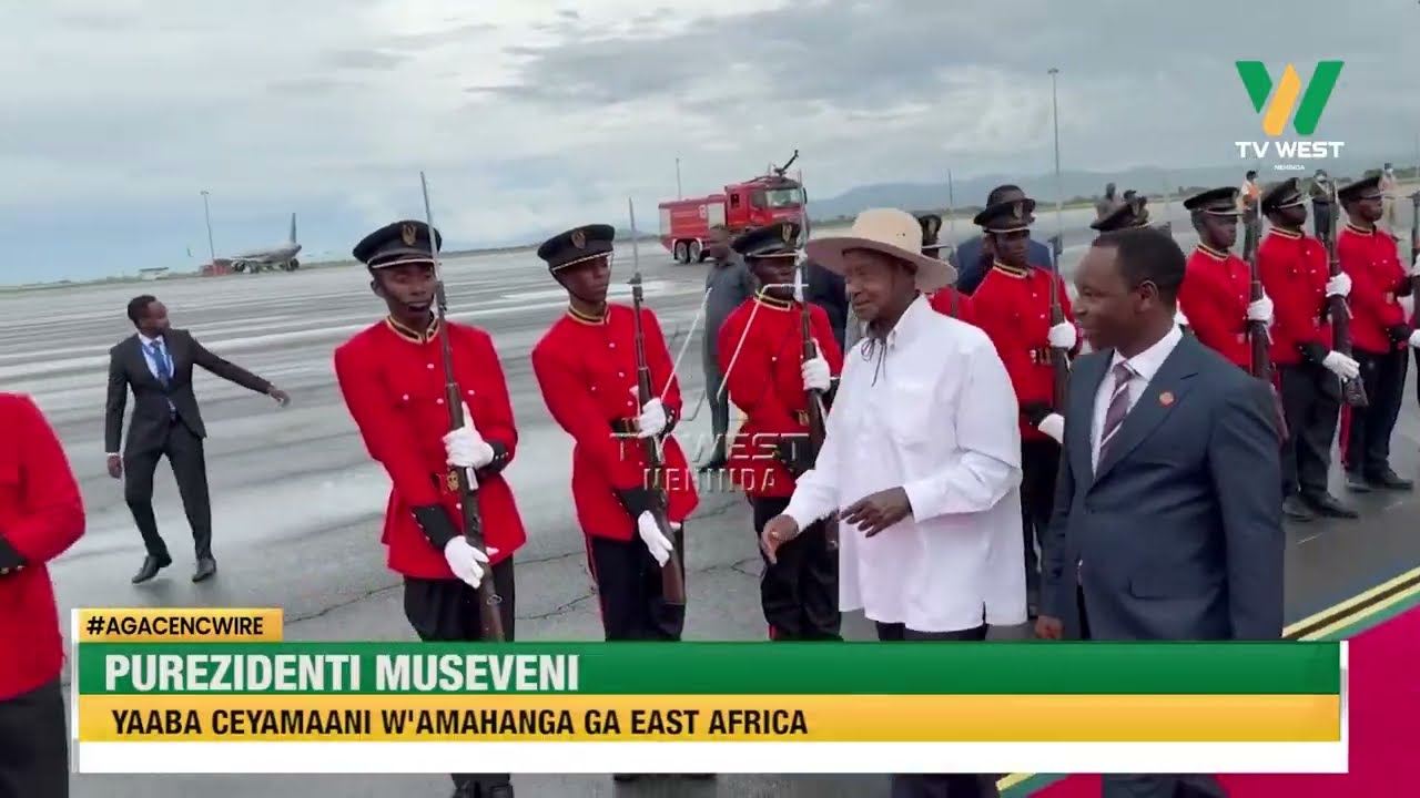 Agacencwire: Purezidenti Museveni yaaba ceyamaani w'amahanga ga East Africa