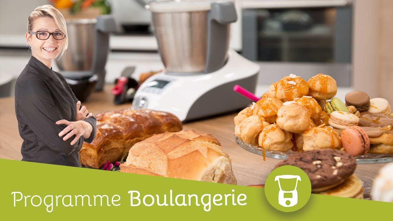 Les tutos : le programme boulangerie du Compact Cook Elite