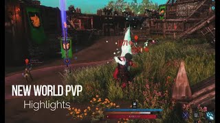 New World | 1vX | Outnumbered PvP | Rapier/Ice Gauntlet