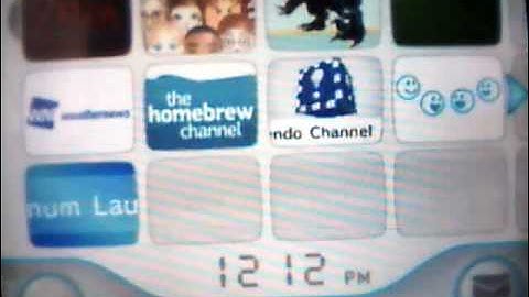 wii software update 4.0 with homebrew