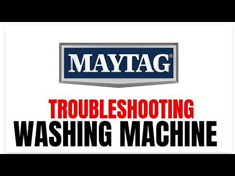 Maytag Washer Not Working Reddit