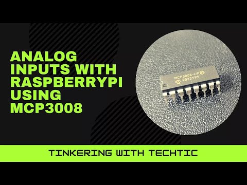 RaspberryPi Analog Input with MCP3008