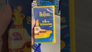 Found a VHS copy of The Beatles Yellow Submarine at Goodwill #vhs