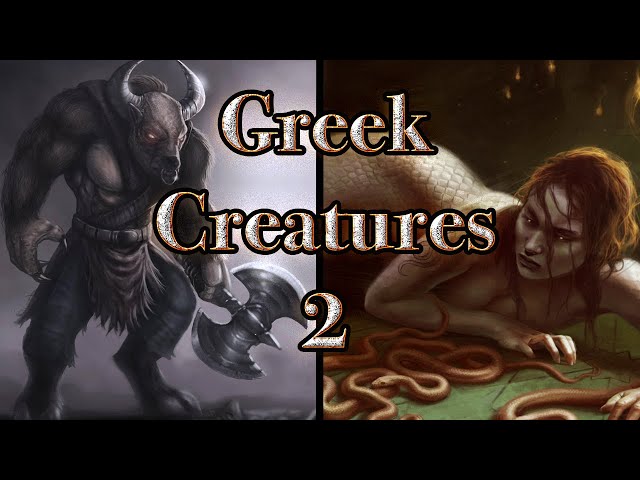 A Complete List of Mythical Creatures and Monsters from Greek Mythology |  Part 2 - YouTube
