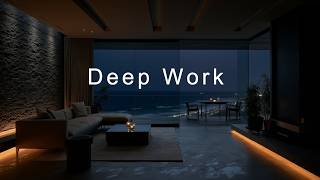 Deep Work Music for Productivity and Focus | Dark Night Ambient for Coding and High Concentration