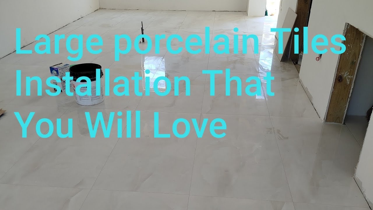 The Amazing Tiling Finish That You Will Love PT1 - YouTube