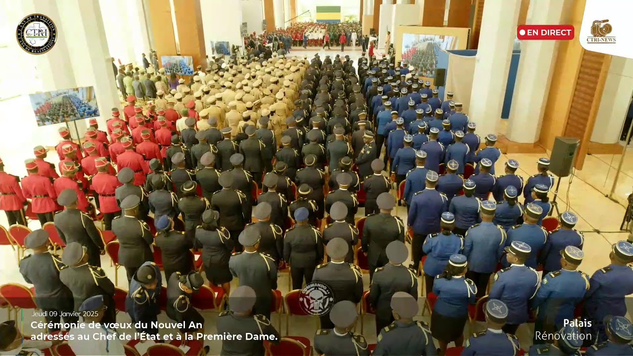 Cérémonie de vœux du Nouvel An des Forces de Défense et de Sécurité ainsi que ceux du CTRI