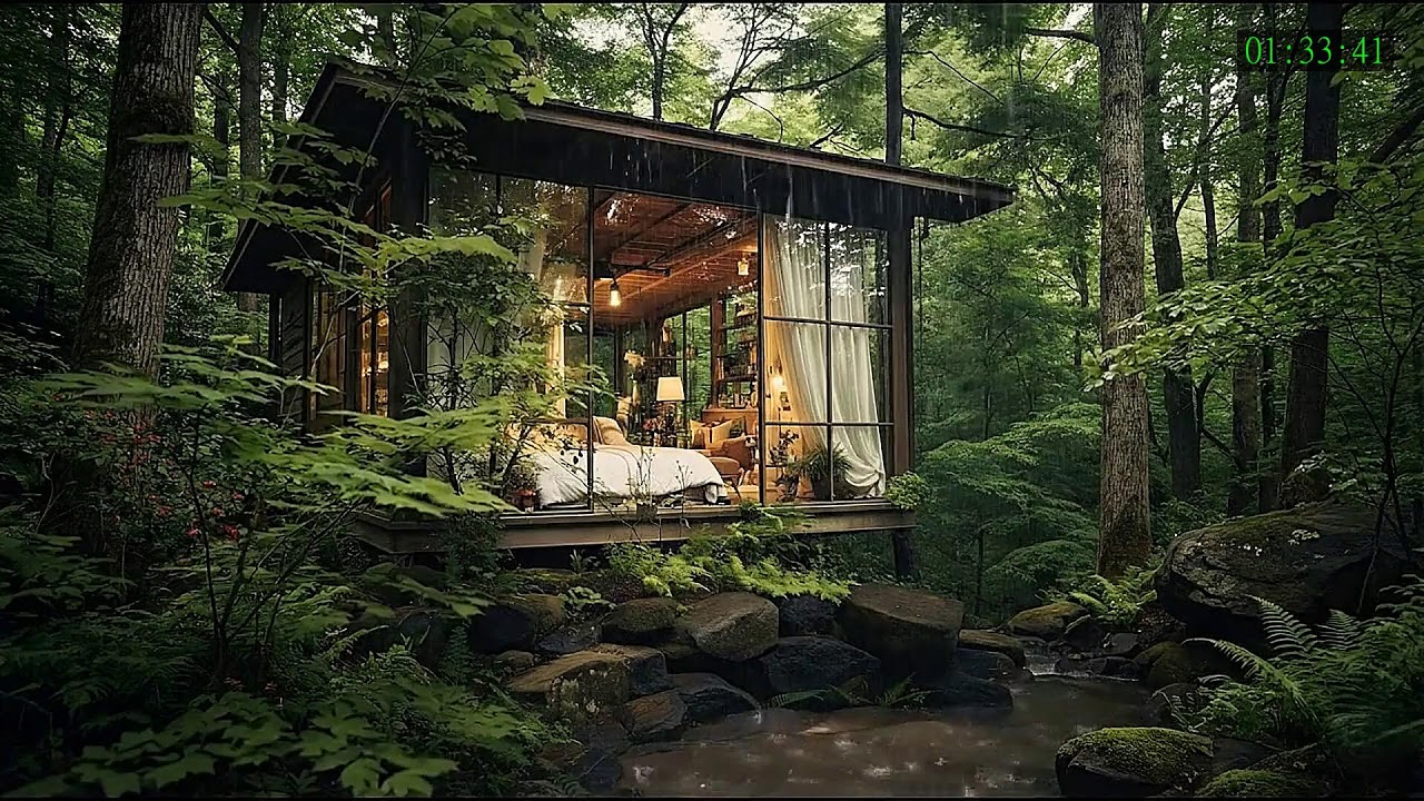 Calm Rain Sounds and Piano Music for Sleeping and Deep Rest