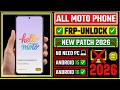 2026 NEW: Motorola FRP Bypass Android 15/16 Without PC [Latest Update] 100% Worked|New Trick