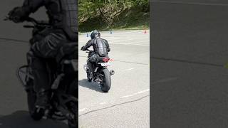 CB250R黒色でモトジムカーナ2026年4月in藍那