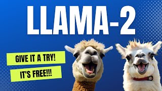Llama 2 - FREE ChatGPT Competitor - How To Use And Access