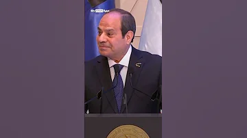 لماذا لم يتدخل الجيش المصري في حرب غزة الرئيس المصري عبد الفتاح السيسي يجيب سوشال سكاي 