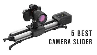 5 Best Motorized Camera Slider - The Best Camera Sliders for DSLR