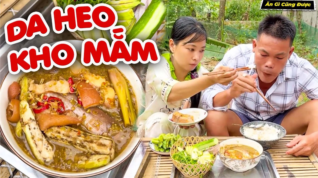 Làm Món Da Heo Kho Mắm Chuẩn Gu Miền Tây Đãi Gia Đình - Ăn Gì Cũng Được