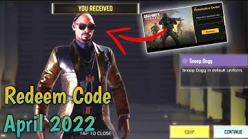Garena Codm Redeem Code | Today Redeem Code Codm | April 2022 Redeem Code Codm | Codm Codes