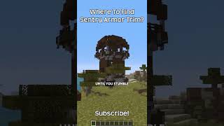 Where To Find Sentry Armor Trim In Minecraft