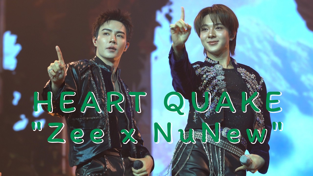 さっちゃん　zeenunew 260606 : HEART QUAKE (Zee x NuNew) - MOVE ON CONCERT - YouTube
