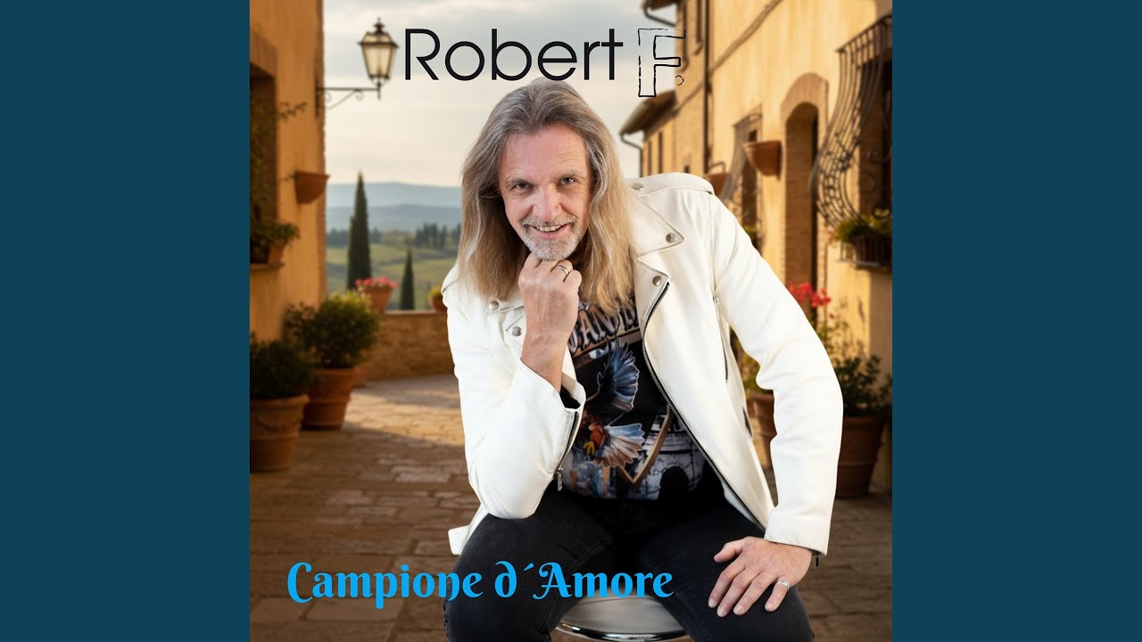 ROBERT F brengt Italiaanse passie tot leven met nieuwe single Campione d'Amore