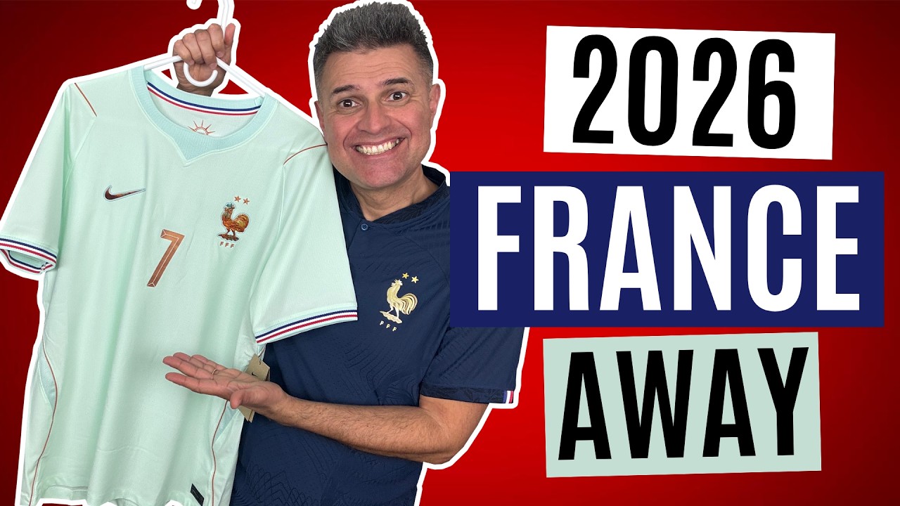 2026 WORLD CUP KIT 🇫🇷 NIKE 2026 FRANCE AWAY SHIRT REVIEW
