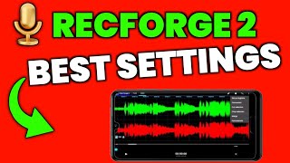 RECFORGE - 2 Tutotial Hindi | Recforge ii Settings  | Recforge voice recorder best app | laxis audio