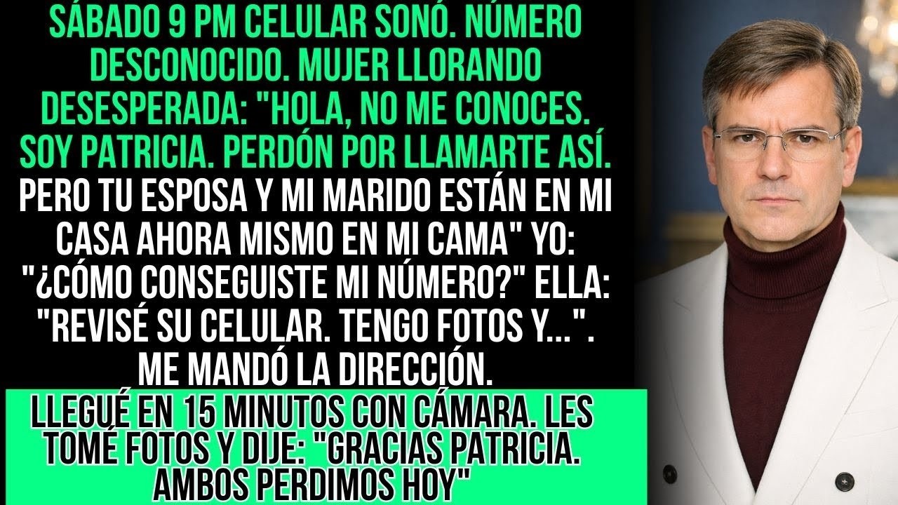 Mujer Desconocida Me Llamó Llorando  'Perdón Por Llamarte  Tu Esposa Y Mi Marido Están En Mi Casa