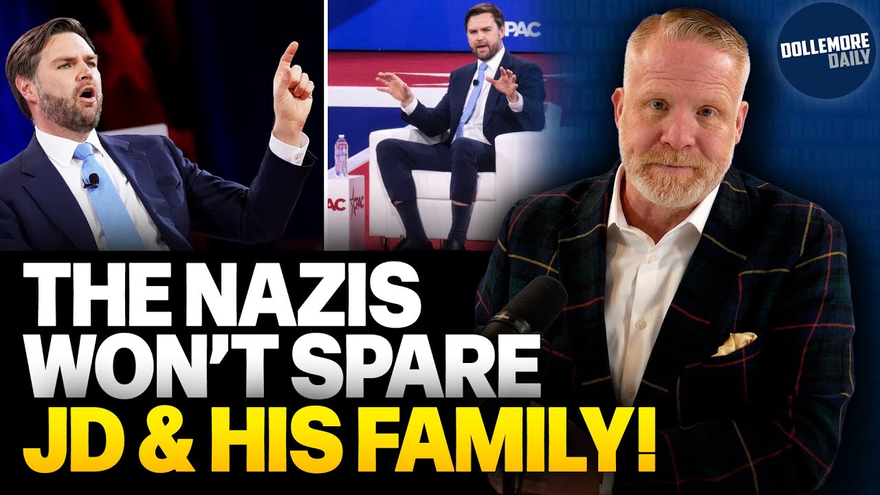 JD Vance GIVES NEO-NAZI LECTURE at CPAC, Endangering His Wife and Kids!